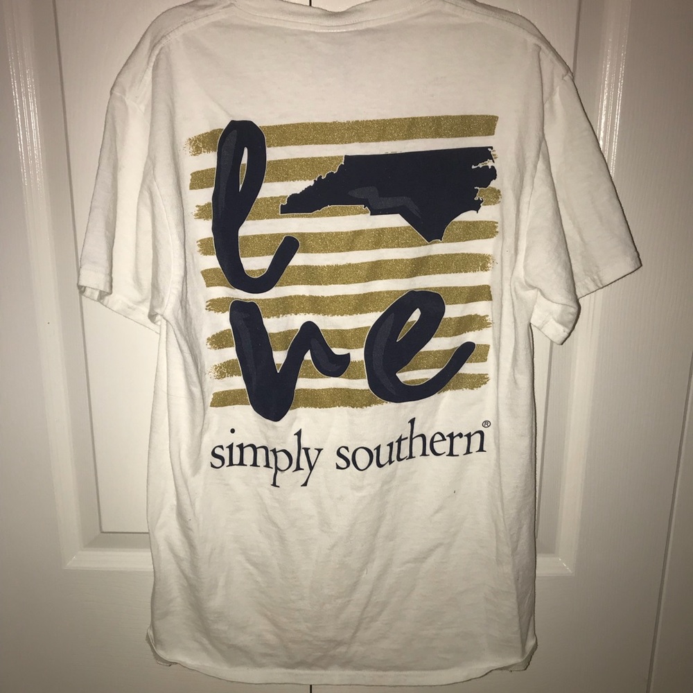 White Simply Southern Shirt